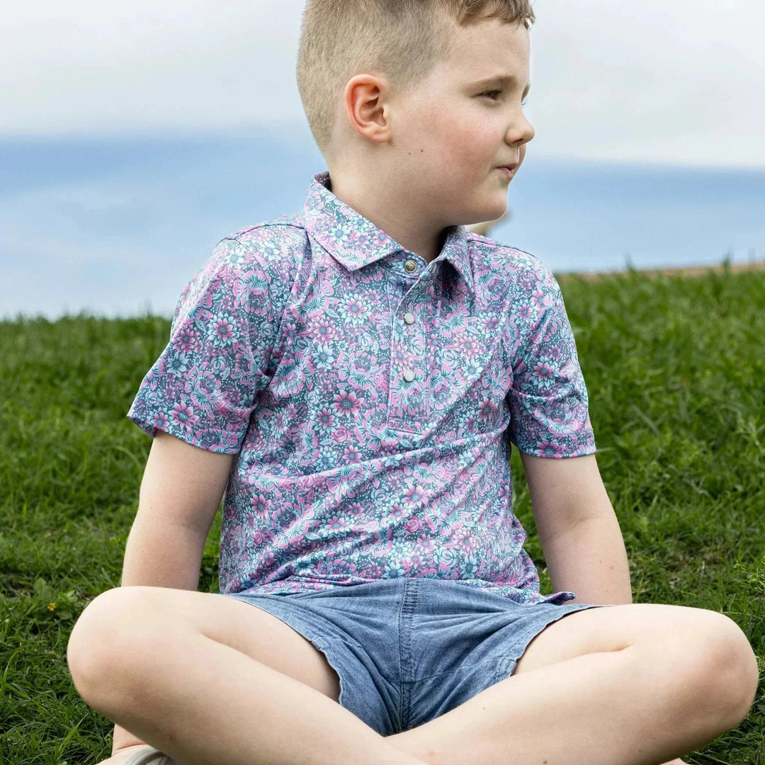Best Kids Western Polos for Everyday Wear - Iron Oak Apparel Co.