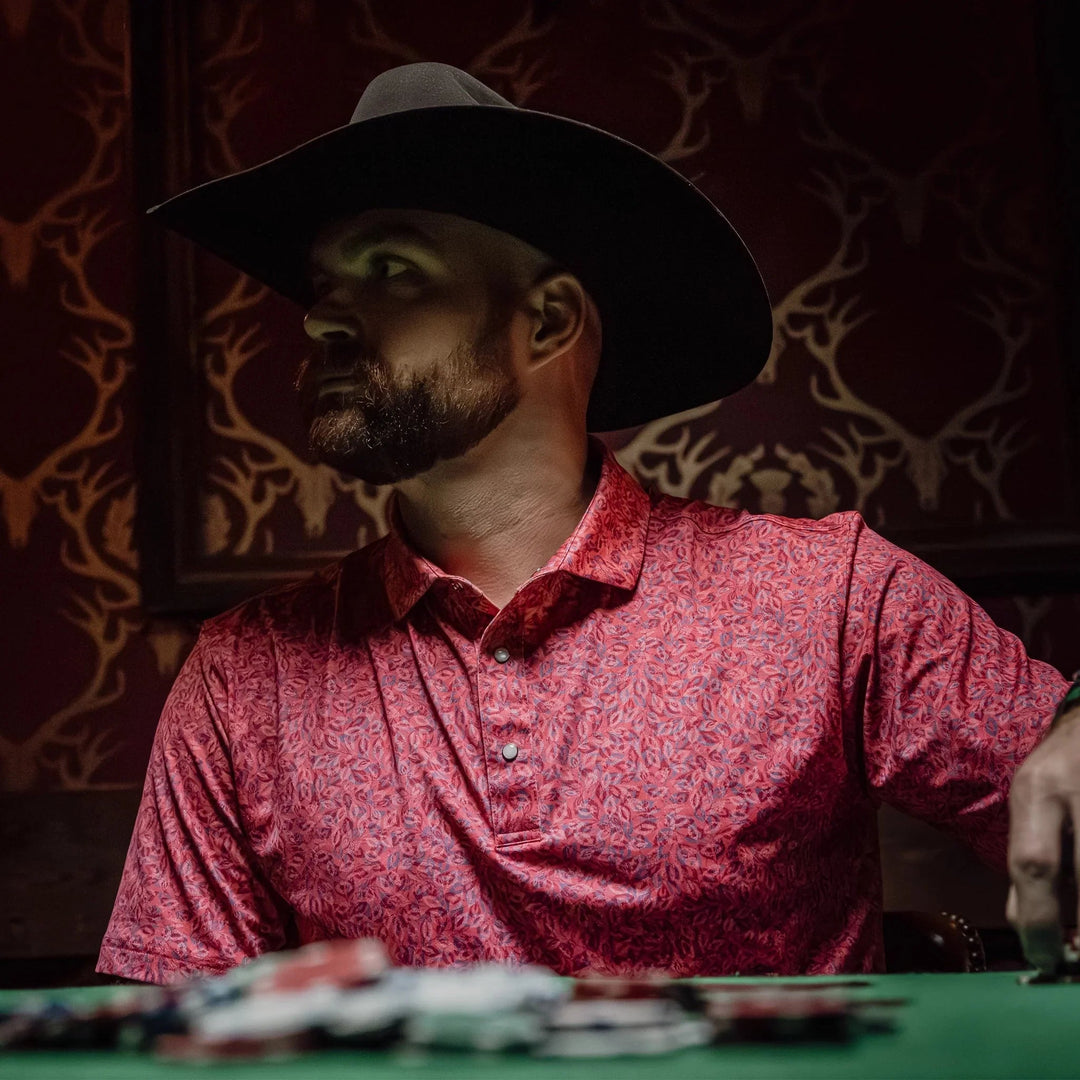 The New Wildcard Pearl Snap Polo: Bold Western Style Done Right - Iron Oak Apparel Co.