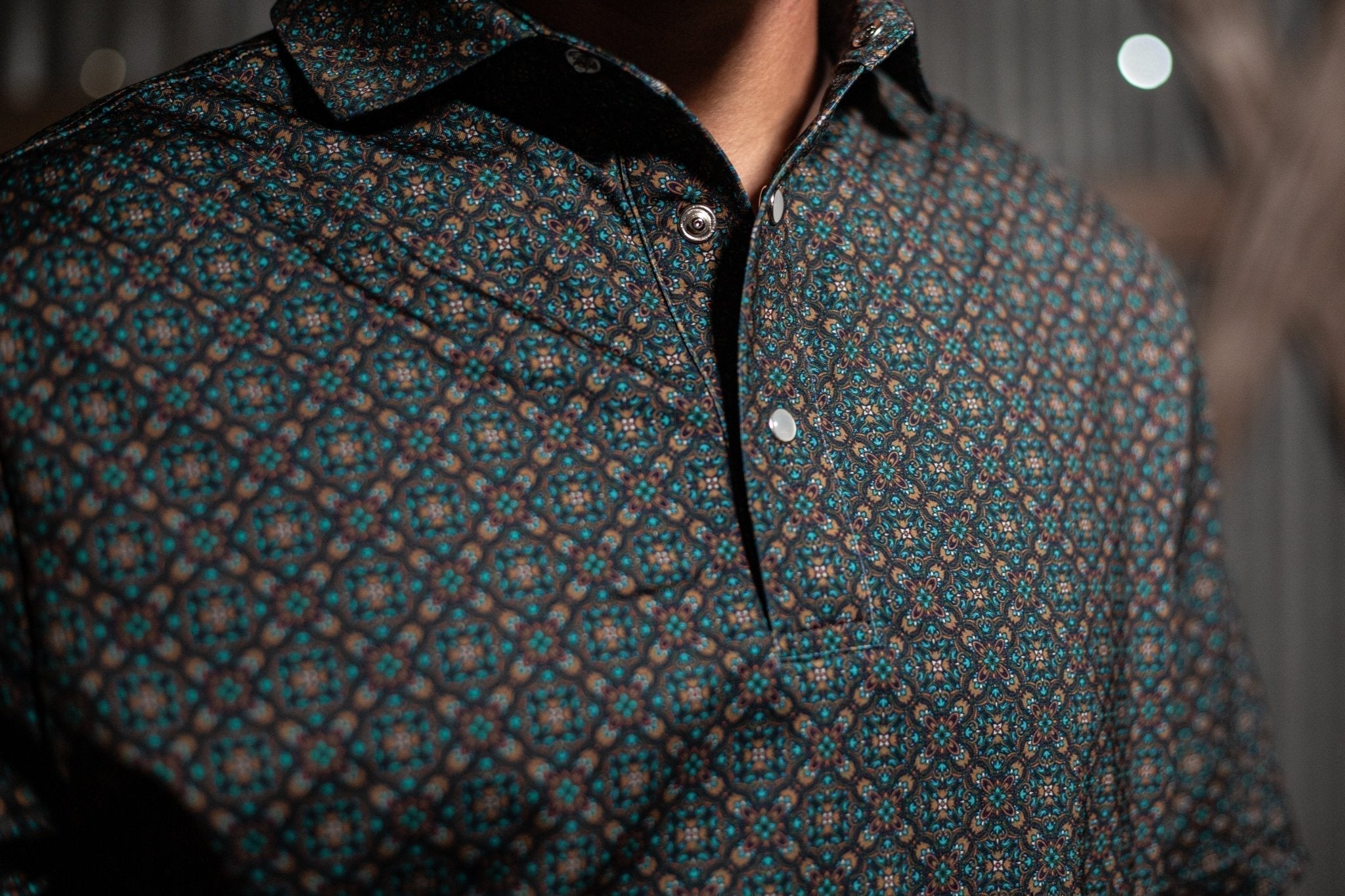 pearl snap dress shirts Wrangler Agave Shirt S You only have to touch the shirt to see and feel the difference in quality Men's Casual Long Sleeve Western