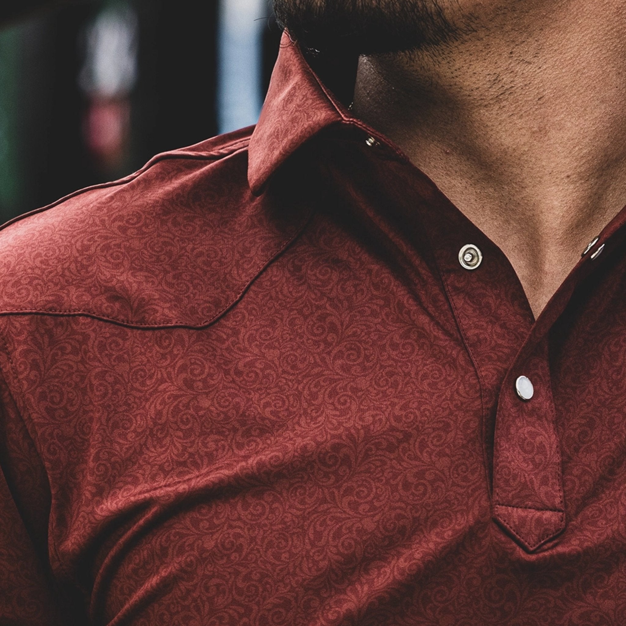 WESTERN YOKE POLOS - Iron Oak Apparel Co. WESTERN YOKE POLOS - Iron Oak Apparel Co.