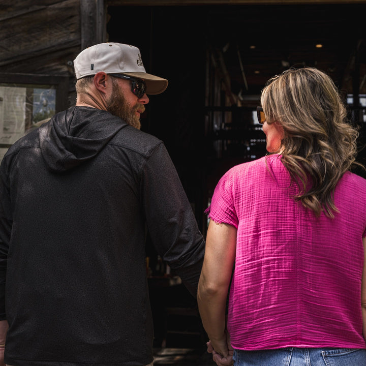 The "Folsom" Sun Hoodie - Iron Oak Apparel Co.