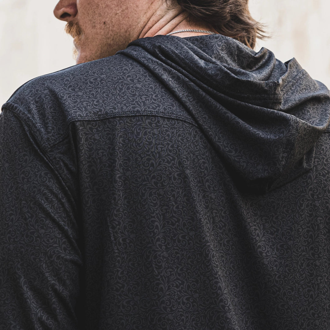The "Folsom" Sun Hoodie - Iron Oak Apparel Co.