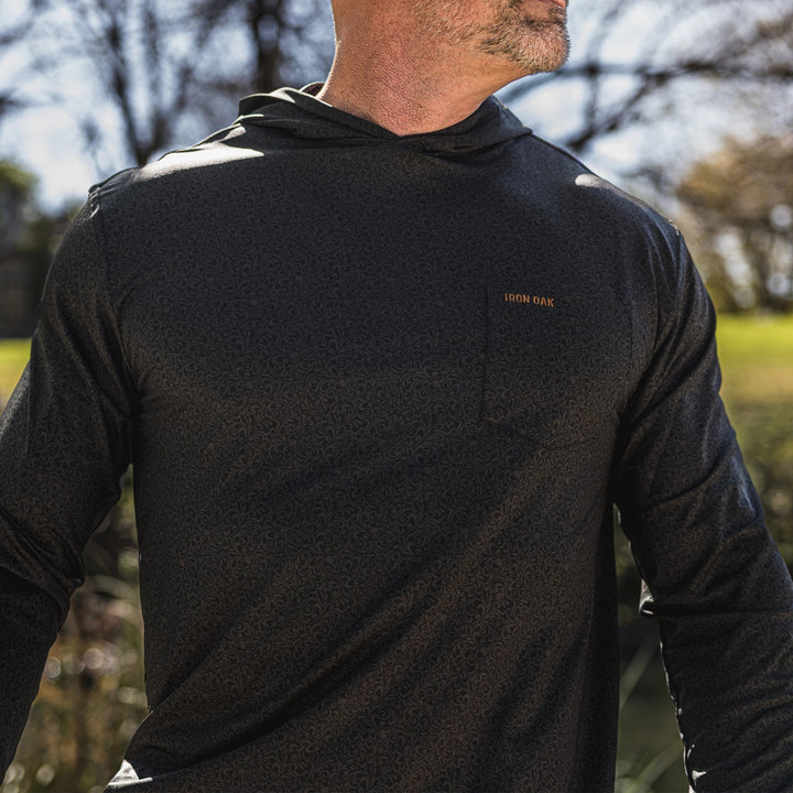 The "Folsom" Sun Hoodie - Iron Oak Apparel Co.