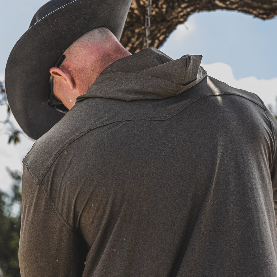 The "Tarmac" Sun Hoodie - Iron Oak Apparel Co.