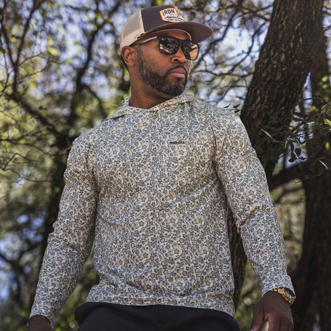The "Troubadour" Sun Hoodie - Iron Oak Apparel Co.