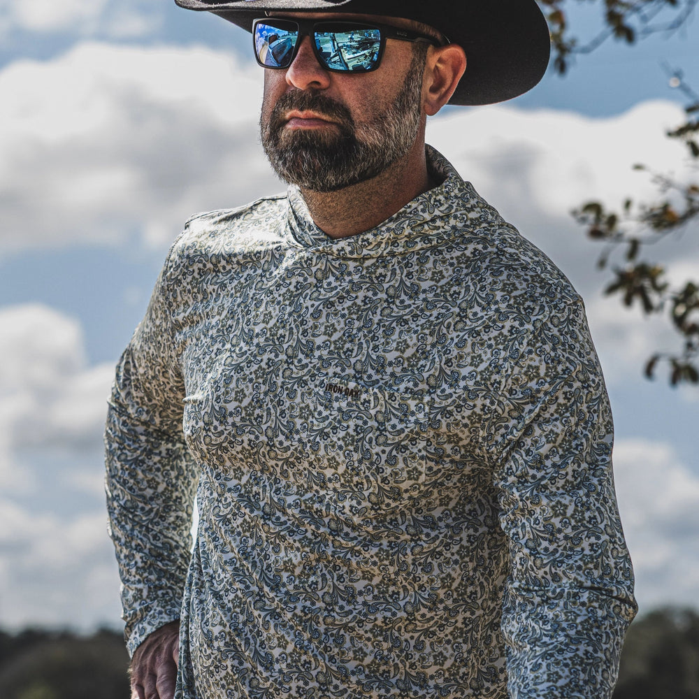 The "Troubadour" Sun Hoodie - Iron Oak Apparel Co.