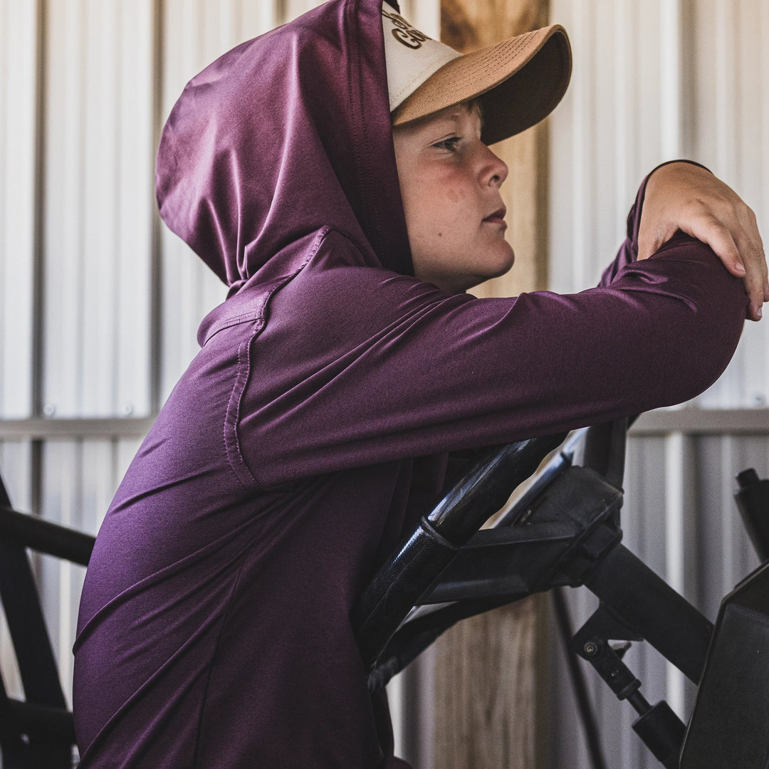 THE YOUNG "Cab" Sun Hoodie - Iron Oak Apparel Co.