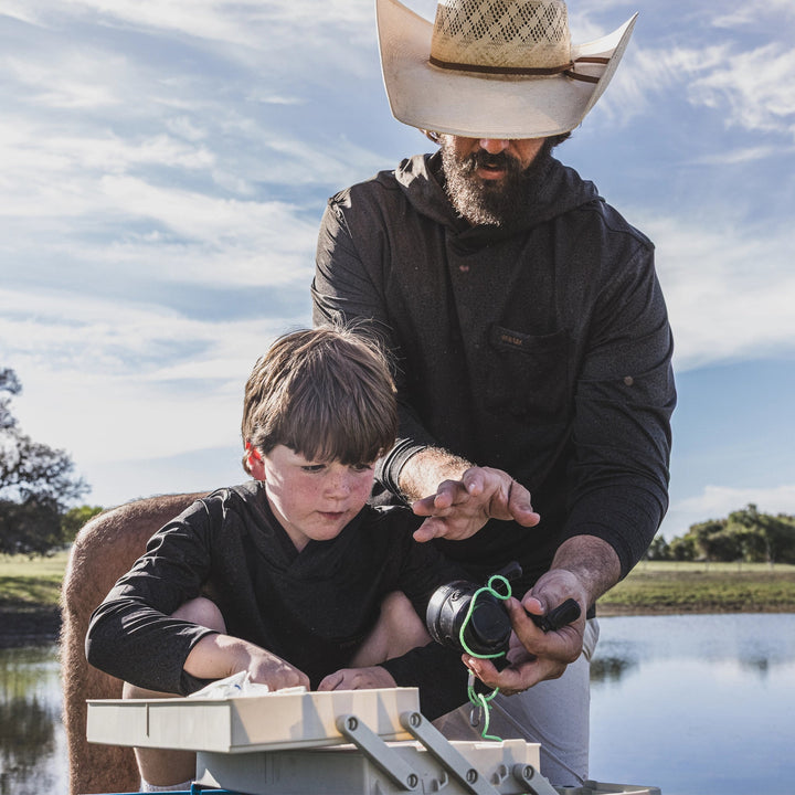 THE YOUNG "Folsom" Sun Hoodie - Iron Oak Apparel Co.
