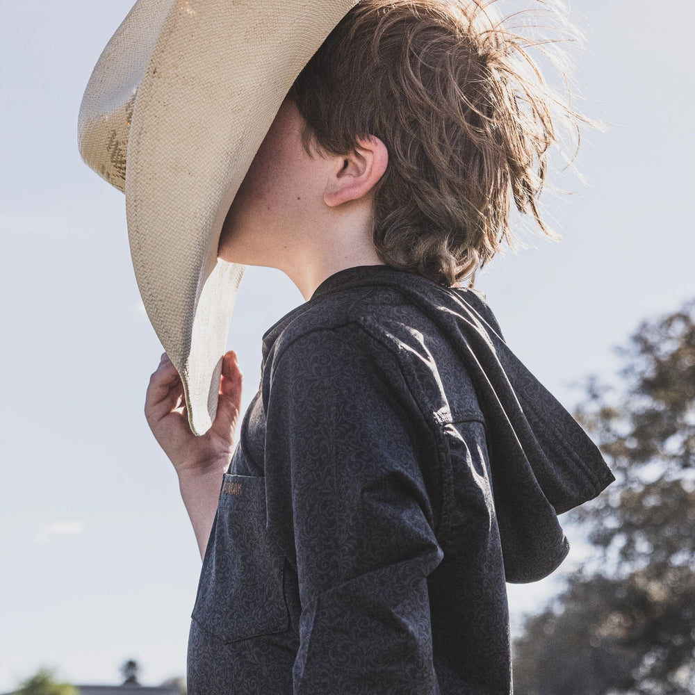THE YOUNG "Folsom" Sun Hoodie - Iron Oak Apparel Co.