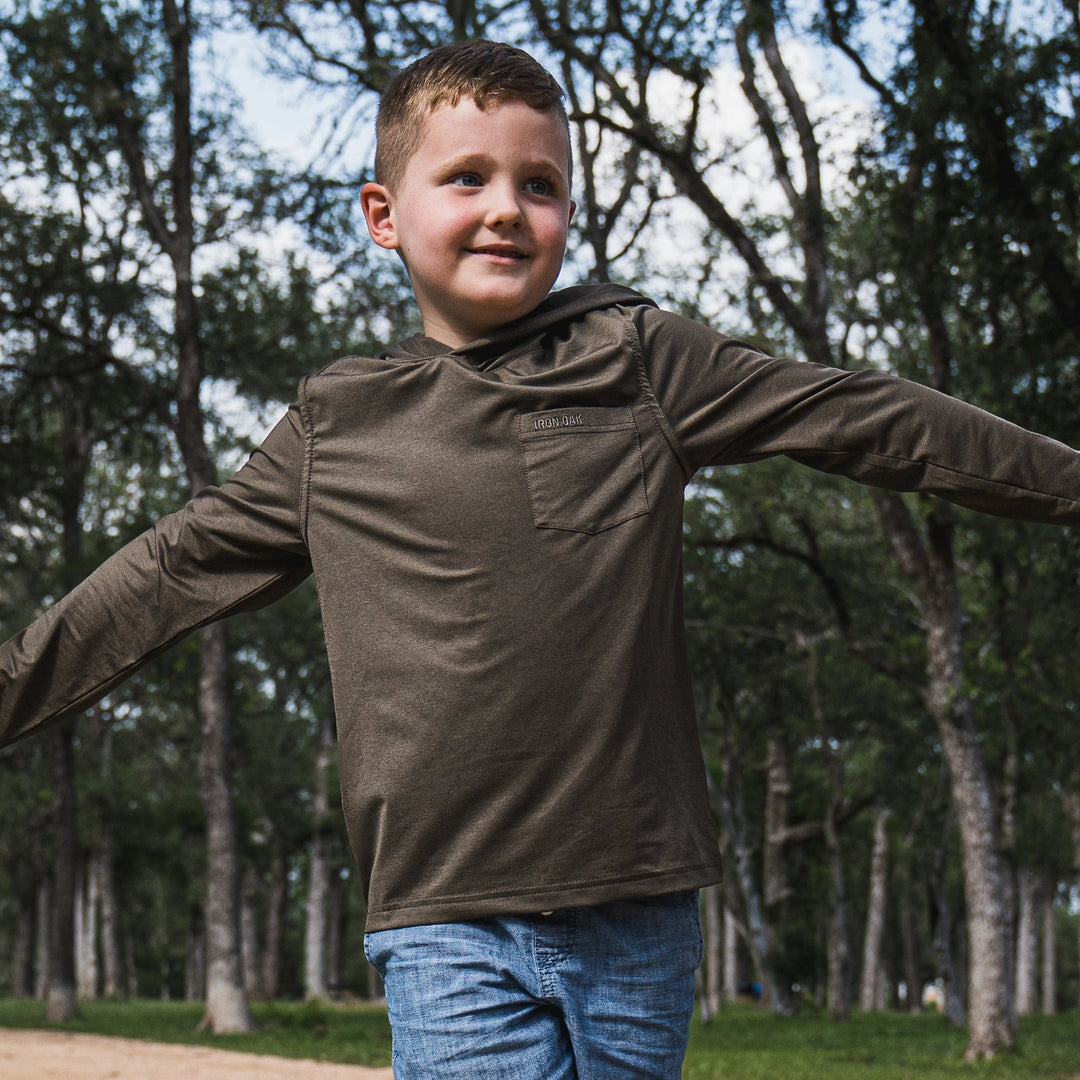 THE YOUNG "Tarmac" Sun Hoodie - Iron Oak Apparel Co.