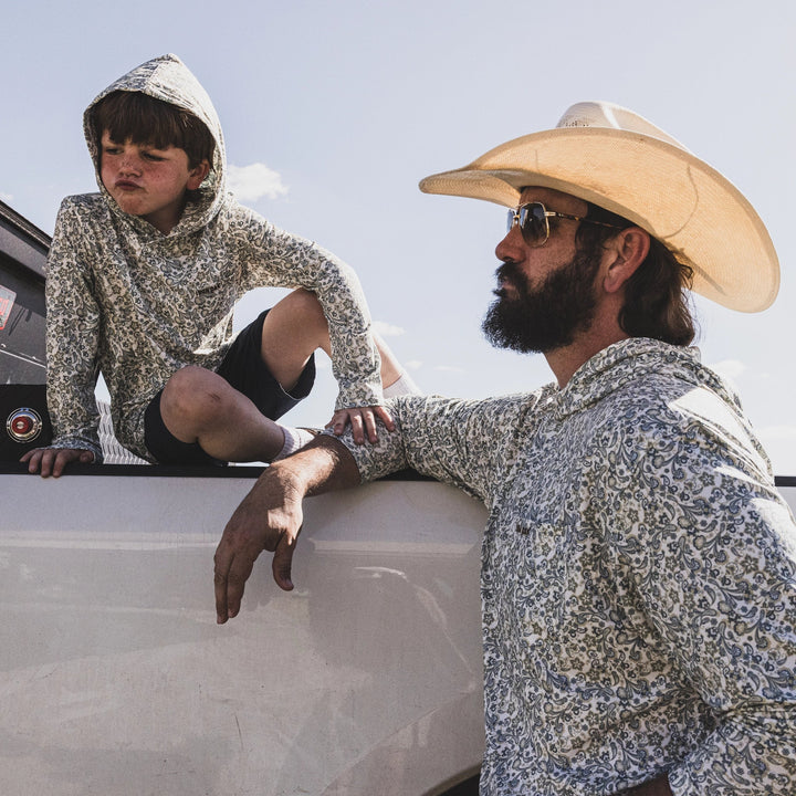 THE YOUNG "Troubadour" Sun Hoodie - Iron Oak Apparel Co.