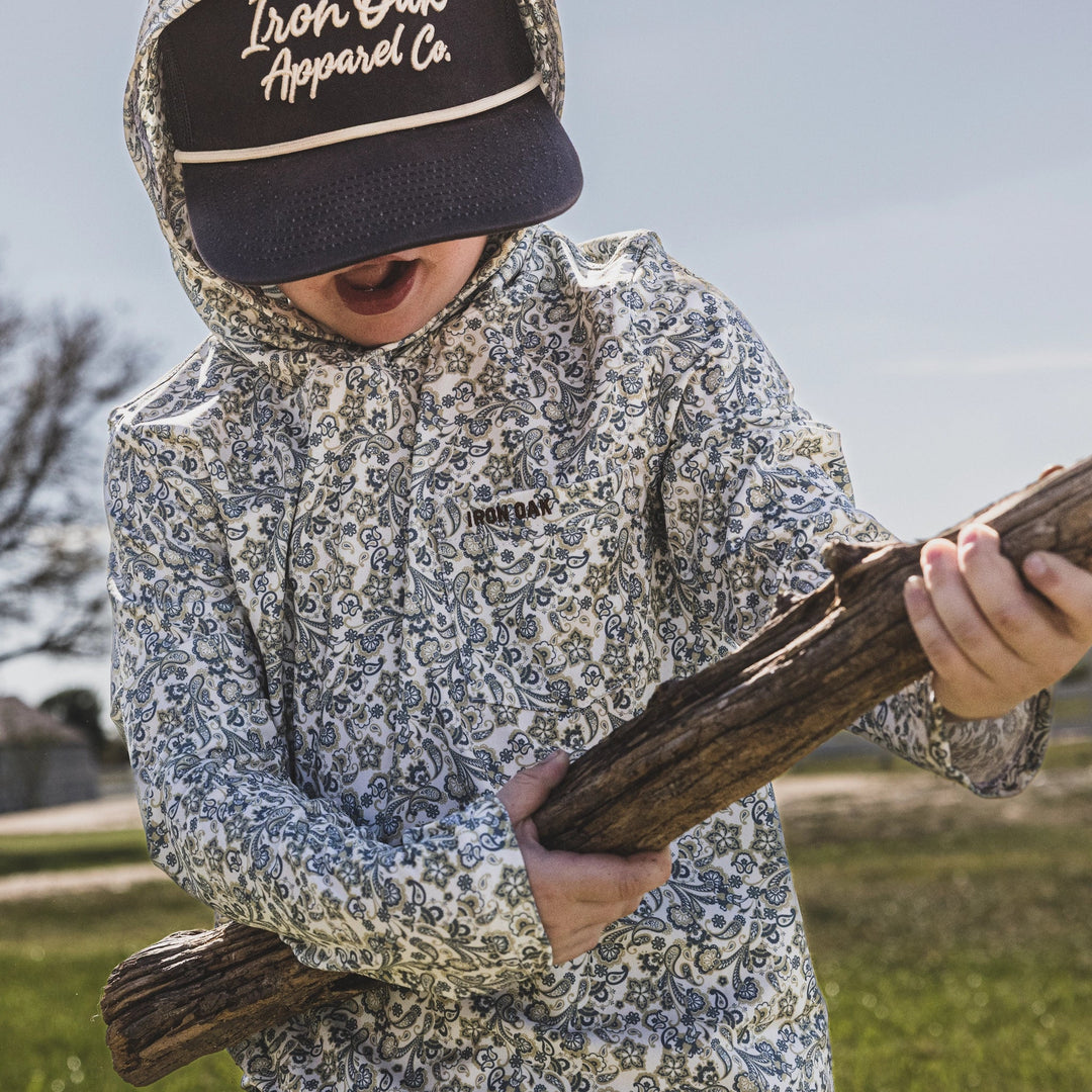 THE YOUNG "Troubadour" Sun Hoodie - Iron Oak Apparel Co.